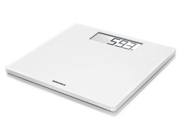 SOEHNLE Personenwaage Safe 100 Style Sense digital weiß inklusive 1 x 3 V CR430 Batterie