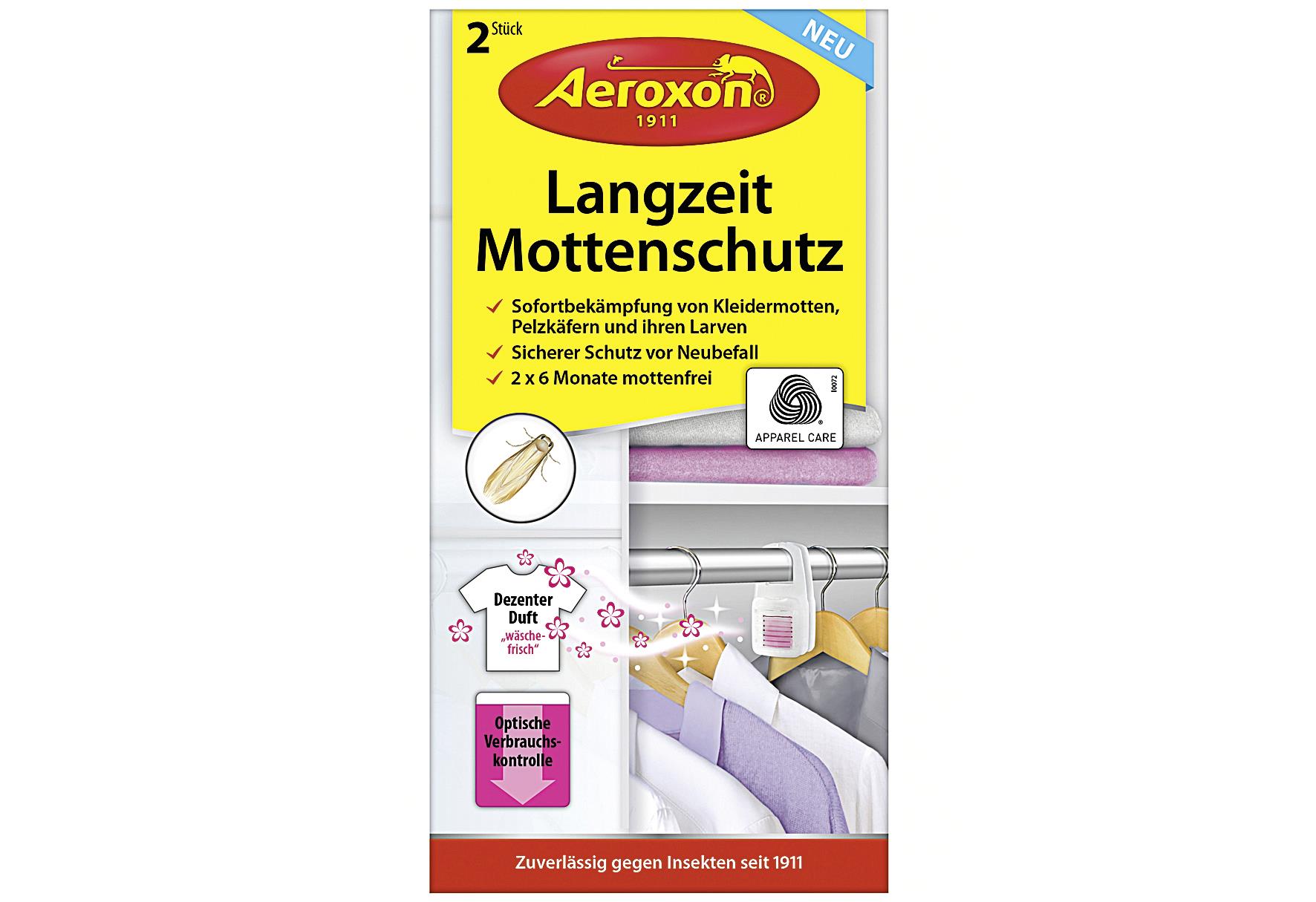 Aeroxon Langzeit-Mottenschutz 2 Stück