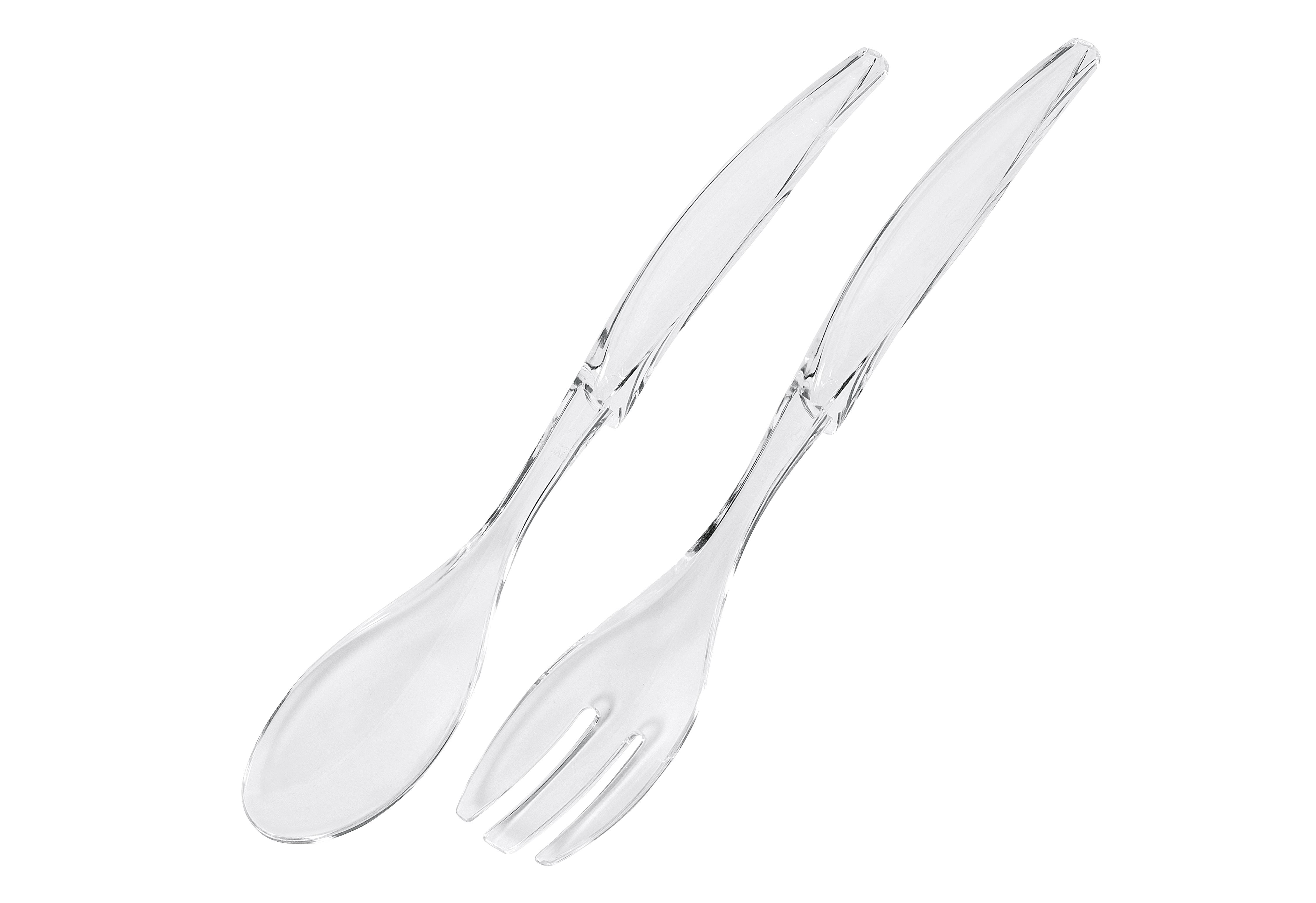 EMSA Salatbesteck Vienna 30cm transparent