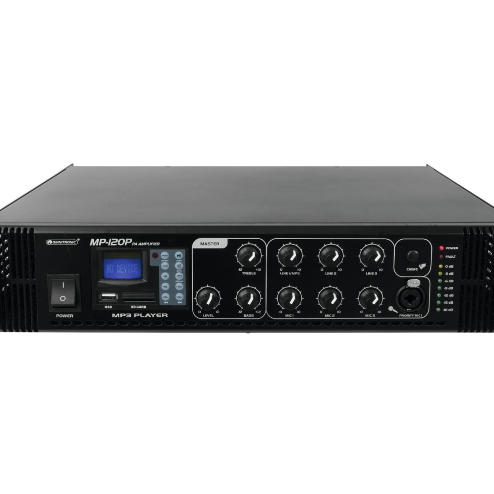 OMNITRONIC MP-120P ELA-Mischverstärker