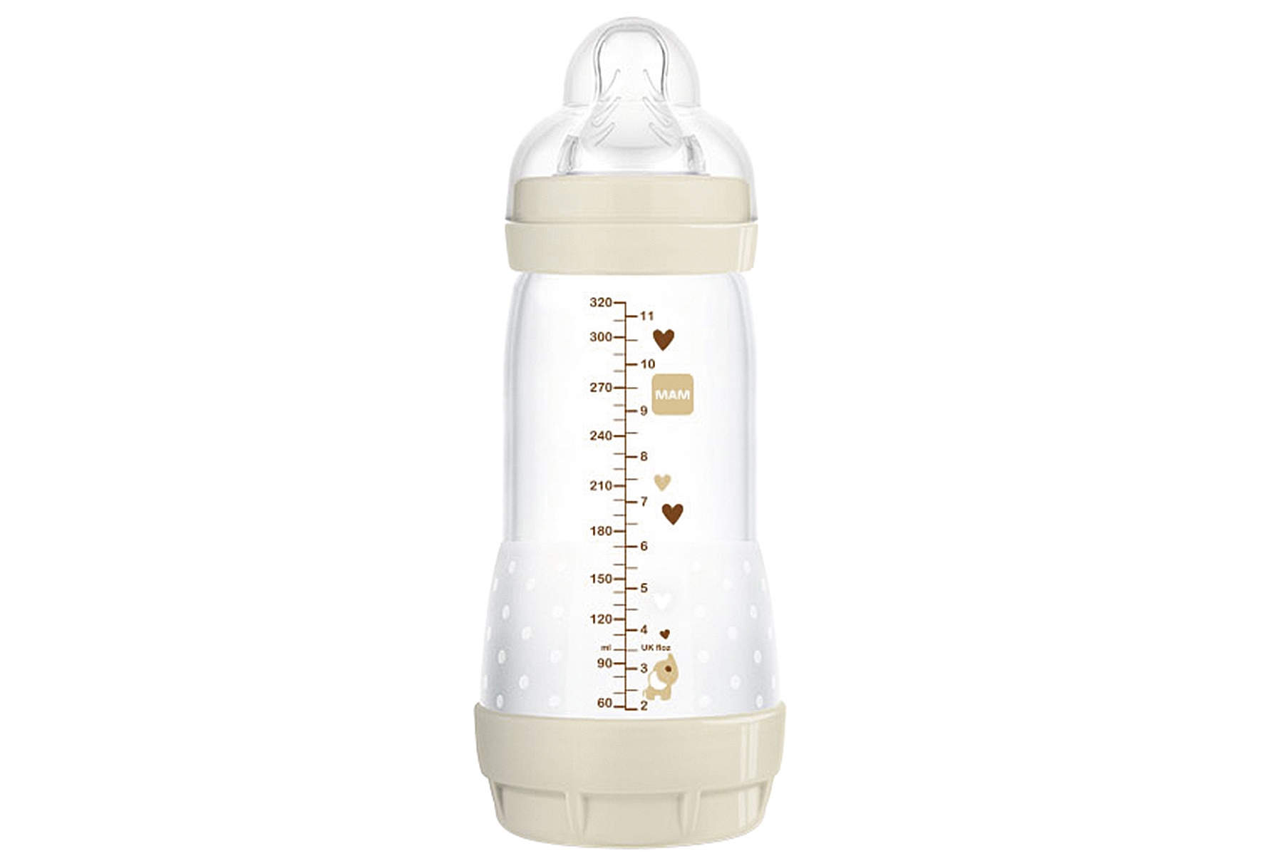 MAM Babyflasche Easy Start Anti-Coli 'Elefant / Giraffe' 2er Set 2er Set