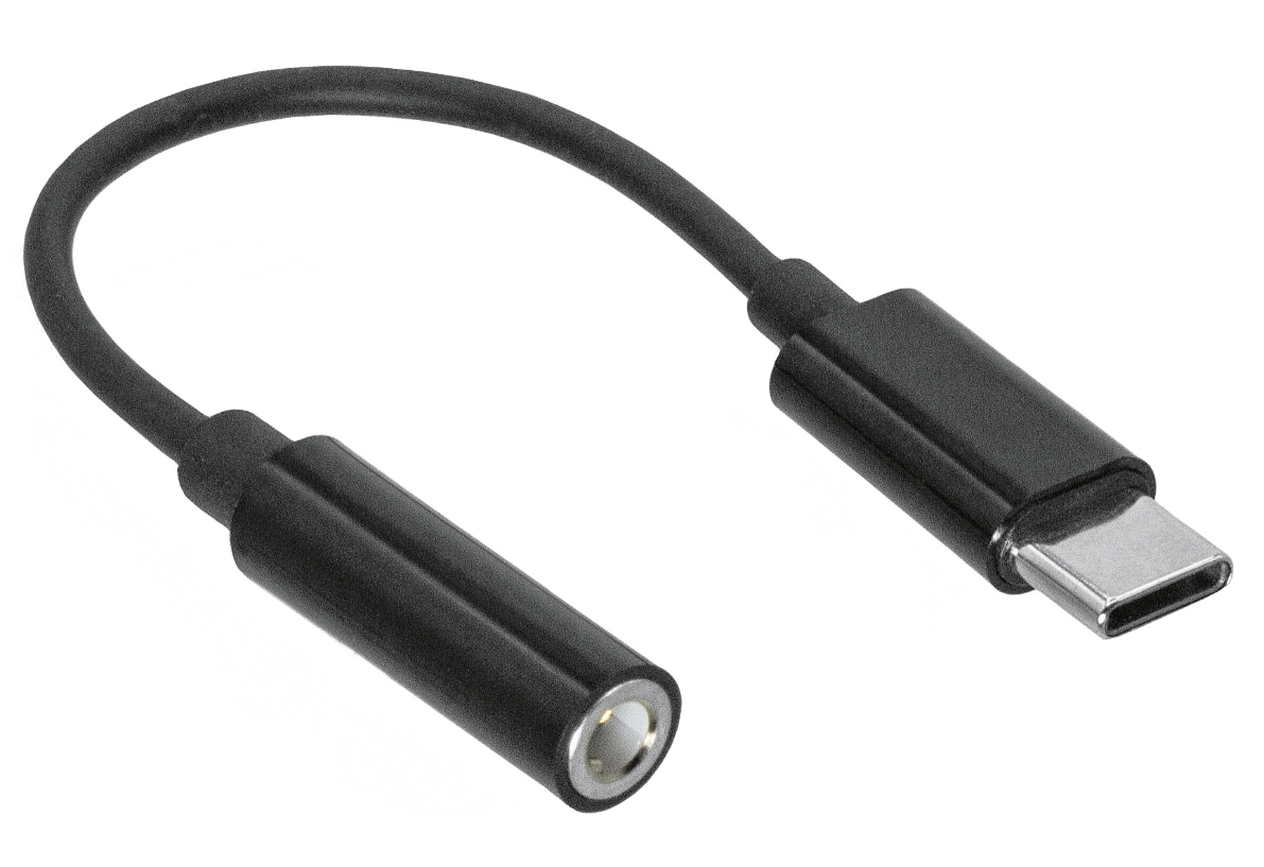 DINIC USBC-Audioadapter 3,5mm Klinke, schwarz
