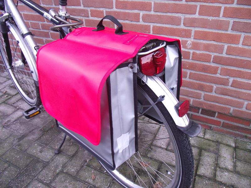 Fahrrad-Doppeltasche aus Tarpaulin, 1 Stück