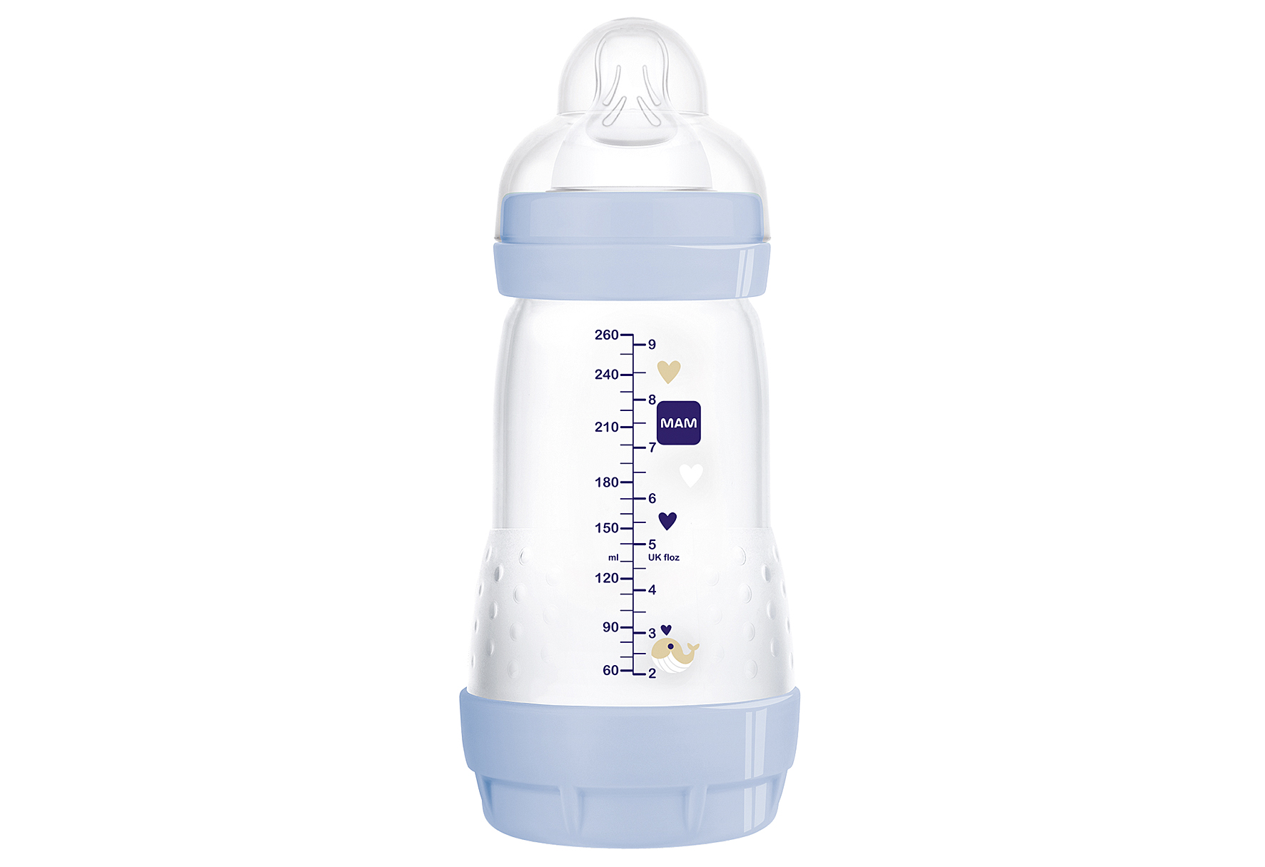 MAM Babyflasche Easy Start Anti-Colic 'Wal' 2er Set 2er Set