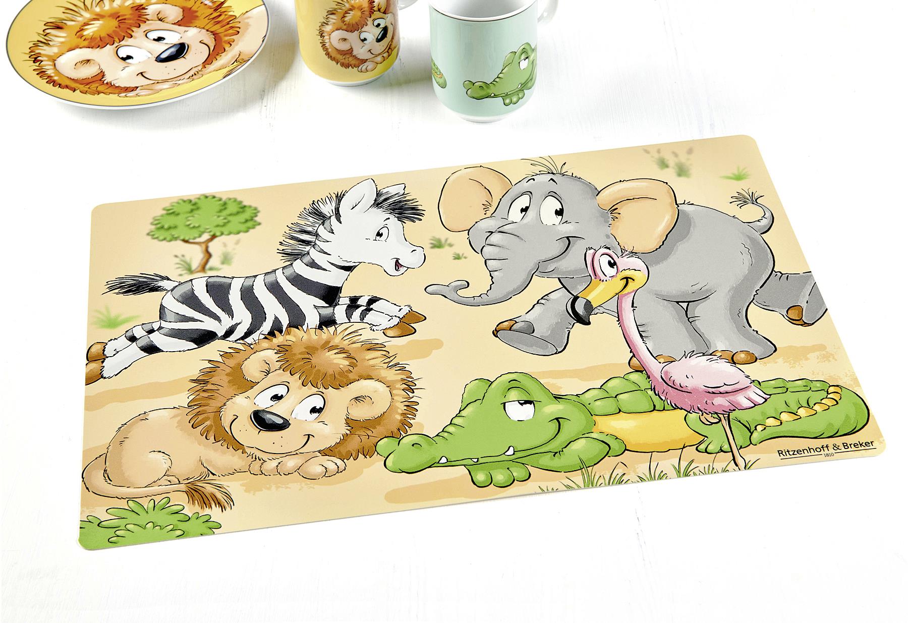 RITZENHOFF & BREKER Tischset 'Happy Zoo'