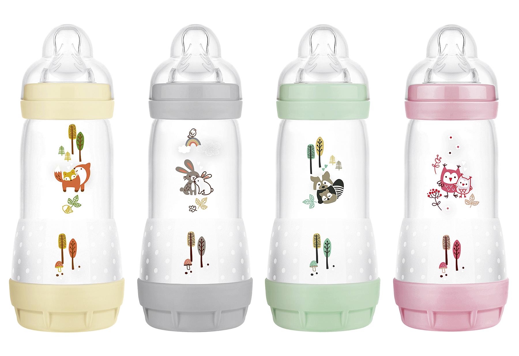 MAM Babyflasche Easy Start Anti-Colic Elements 4fach sortiert