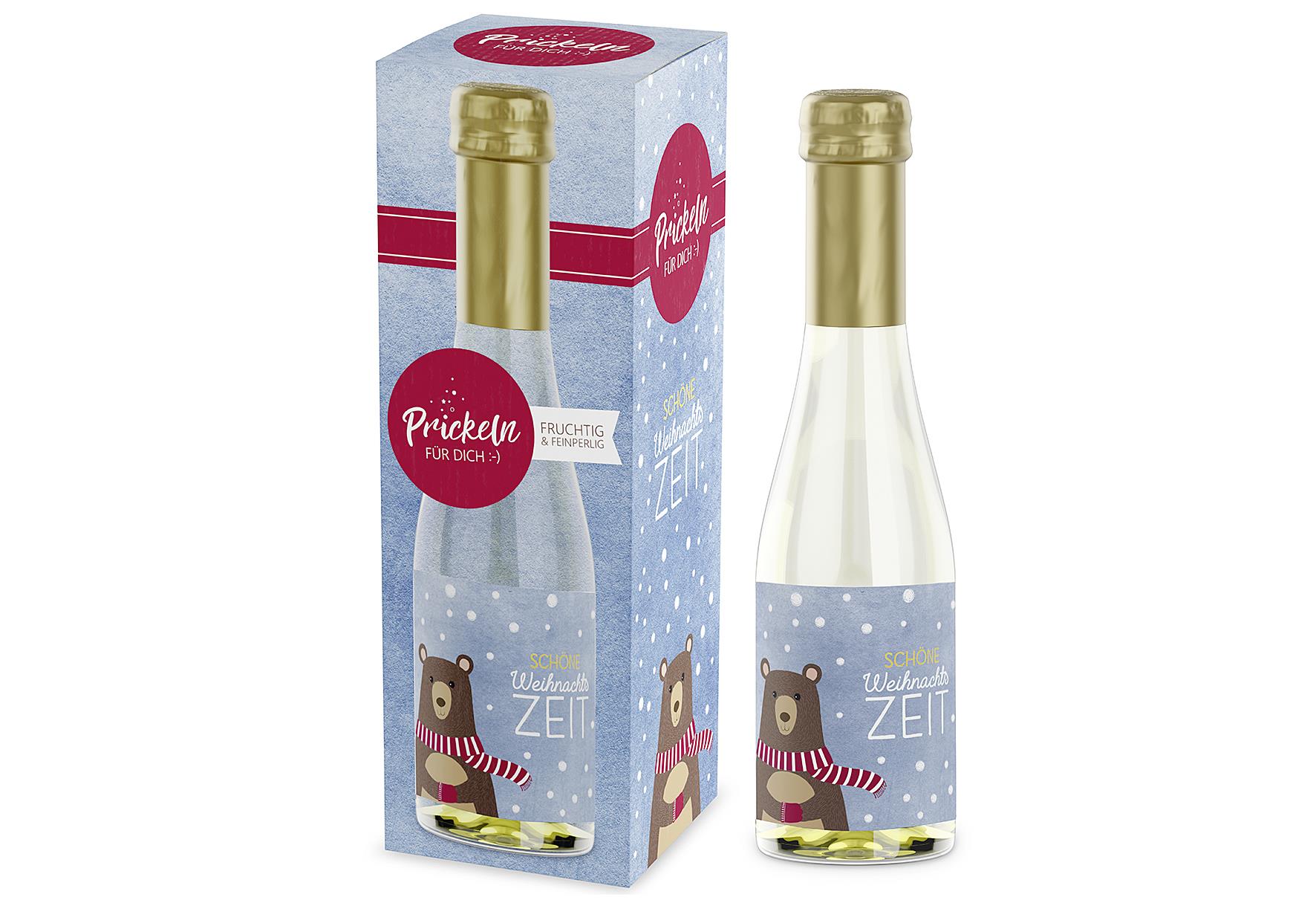 LA VIDA Sekt 'Weihnachtsgrüße' 12er Display 4fach sortiert