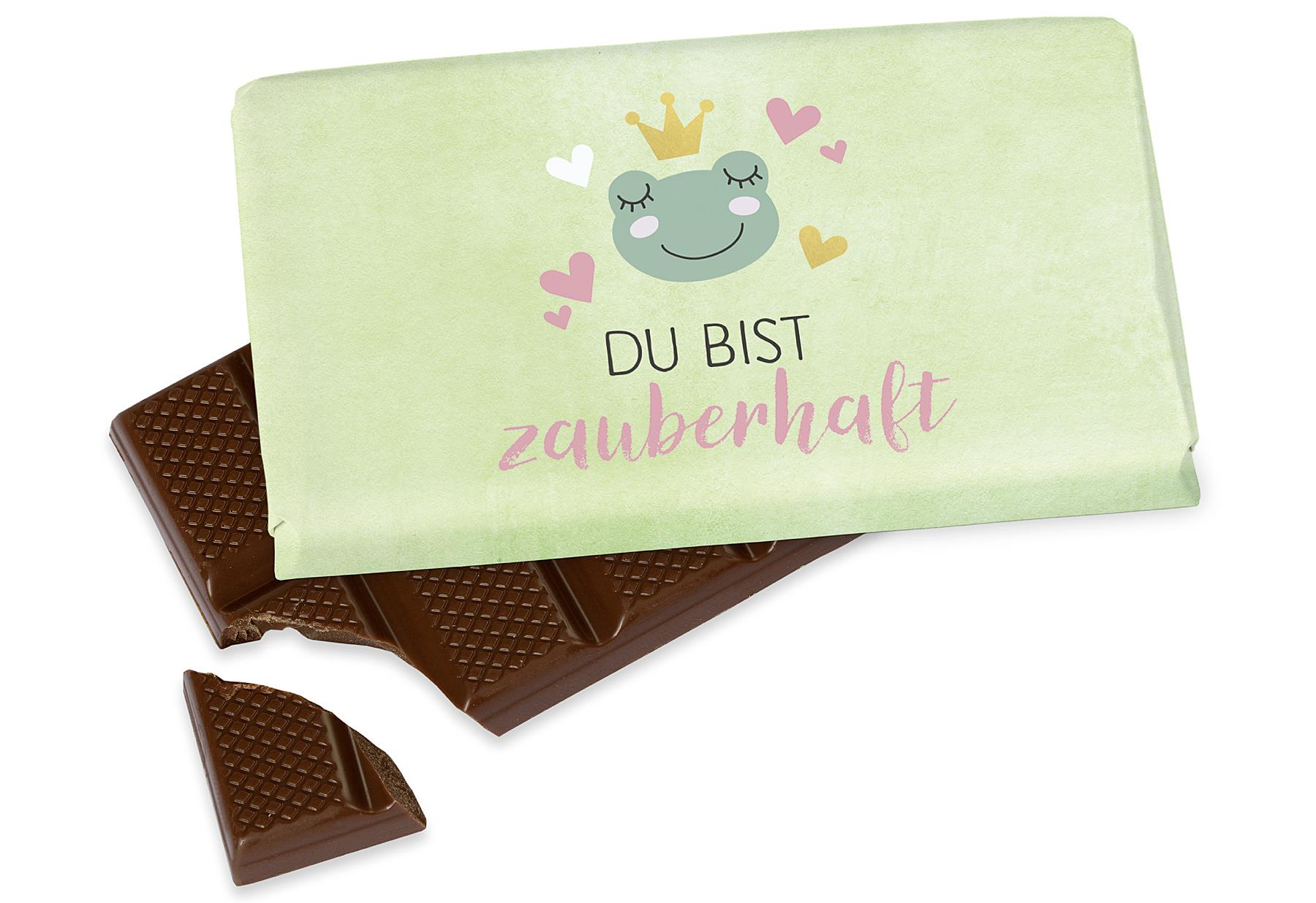 LA VIDA Schokolade 'Poesie' 36er Display 36-teilig, 6 Motive á 6 Stück
