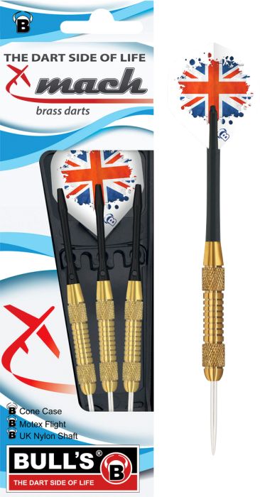 BULL'S 3 Steeldart BULL'S Mach Brass 19g