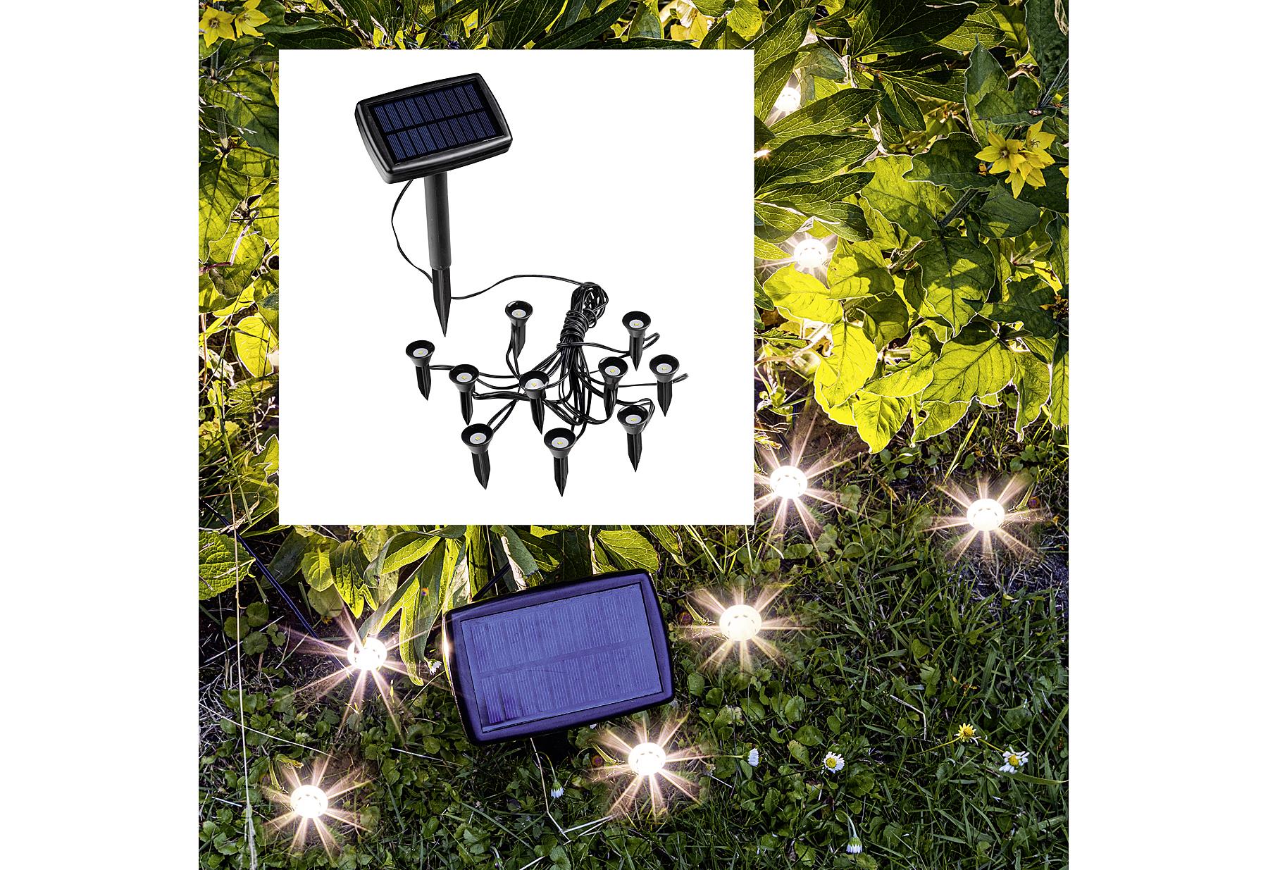 HI LED Solar Pflanzenstrahler