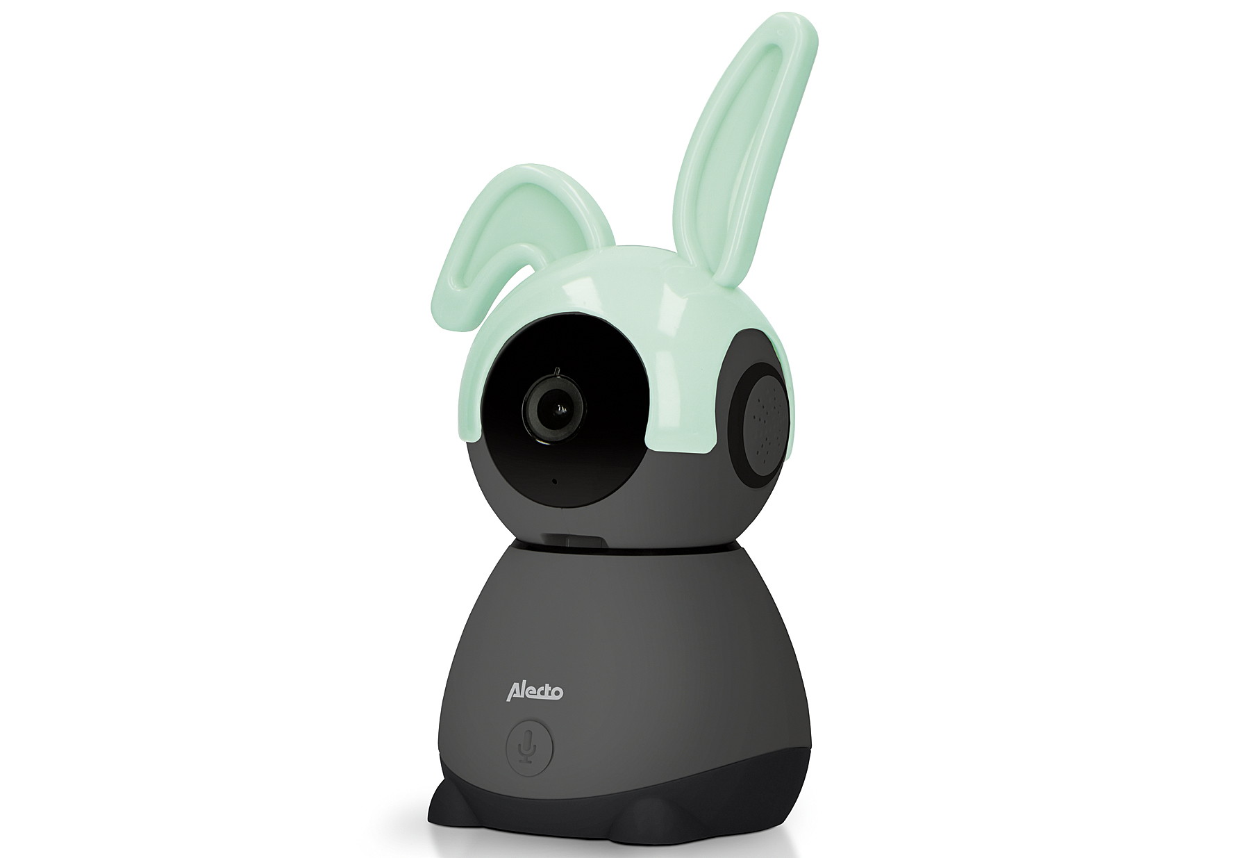 ALECTO Smartbaby10 wlan-Babyphone mit Kamera SMARTBABY10BK WLAN-Babyphone, Aufsatz für die Kamera, Halterung für die Wandmontage, Handbuch NL / EN / DE / FR, Universal-Handbuch