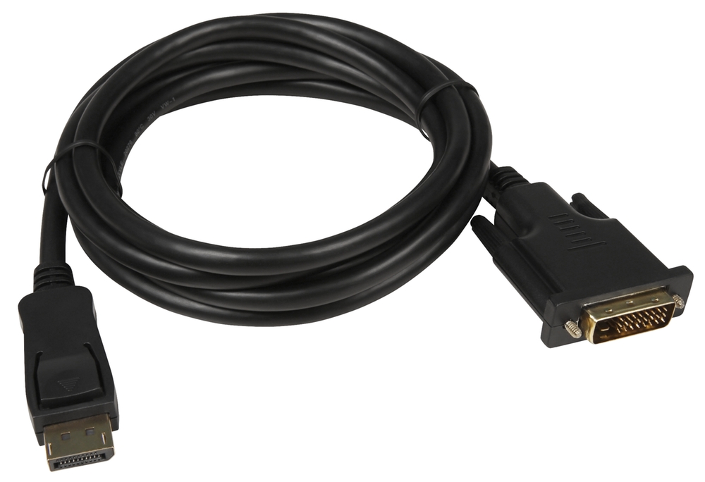 DisplayPort Adapter Kabel auf DVI-D 24+1 Pin, 2m