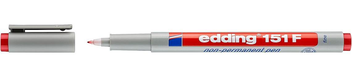 edding Non Perman.Marker151F ohp rot - VPE: 10