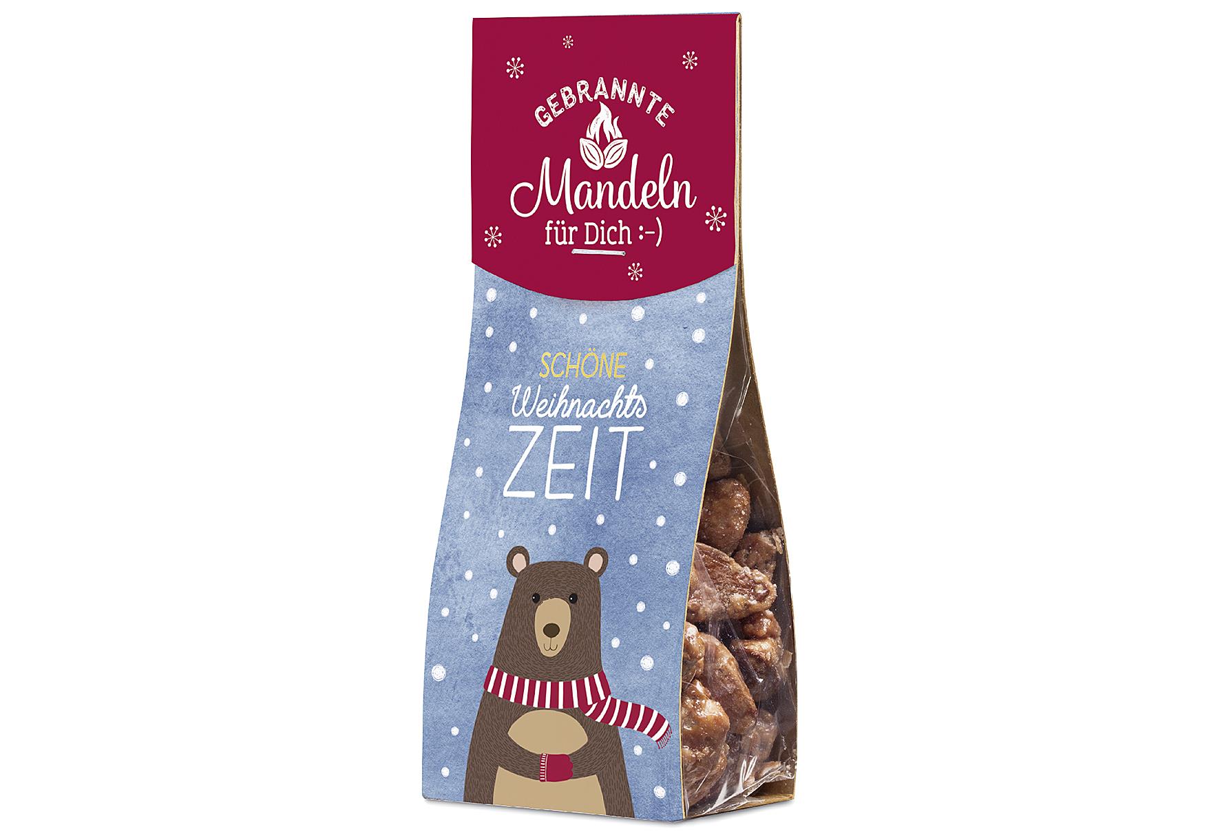LA VIDA Mandeln 'Weihnachtsgrüße' 16er Display 4fach sortiert 60 g