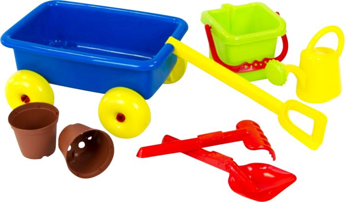 Garten-Wagen Set 7 tlg.