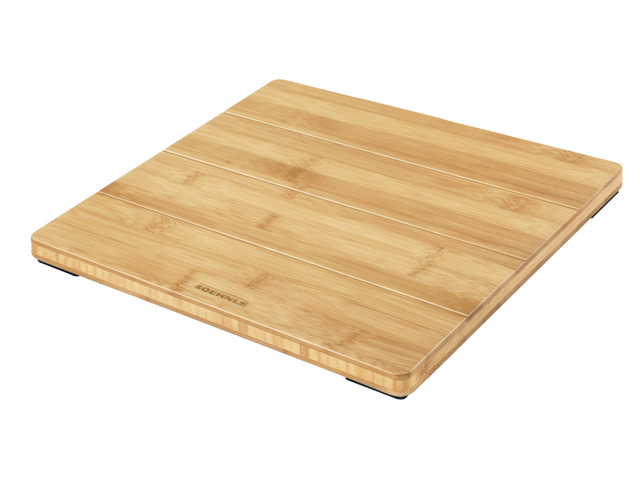 SOEHNLE Personenwaage 'Style Sense Bamboo Magic' digital inklusive Batterie (1 x CR2032)