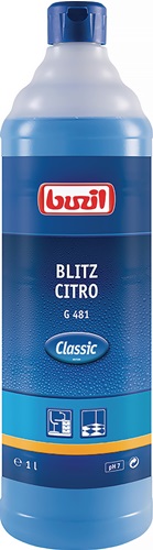 Alkoholreiniger Blitz Citro G 481 1l Flasche BUZIL