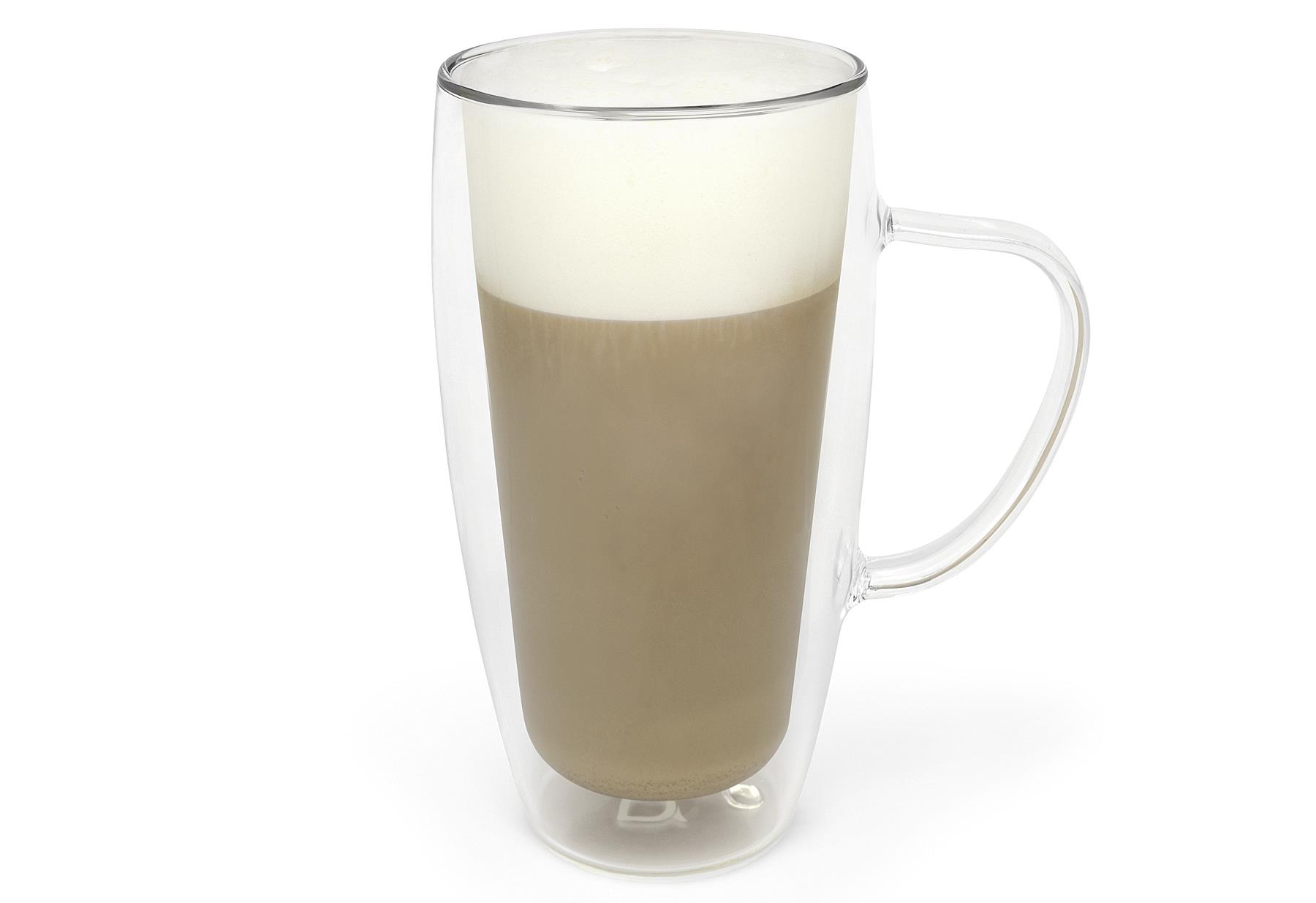 Bredemeijer Latte Macchiato- / Cappuccinoglas 'Duo' 2er Set