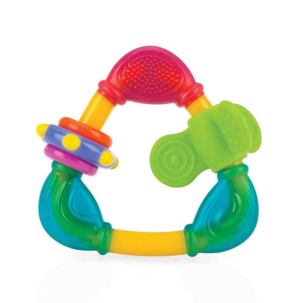 Nuby Beißring Dreieckig - VPE: 6