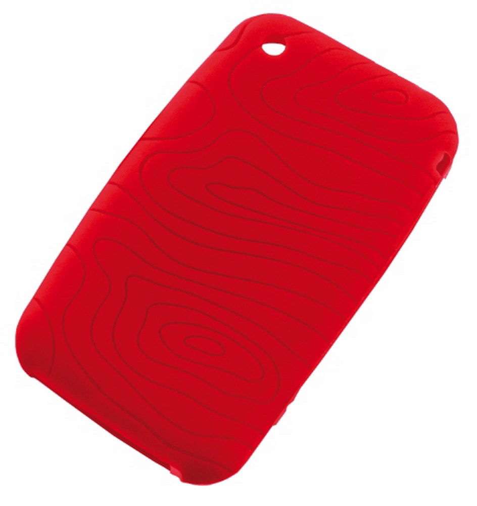 iPhone Silicon-Schutzhülle, rot
