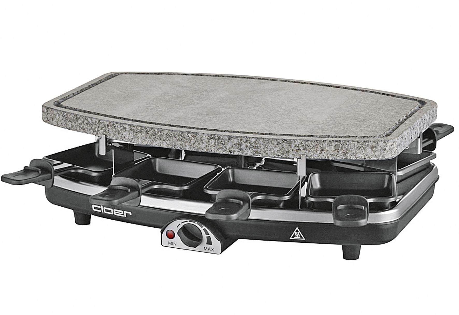 cloer Raclette-Grill mit Naturstein 6430