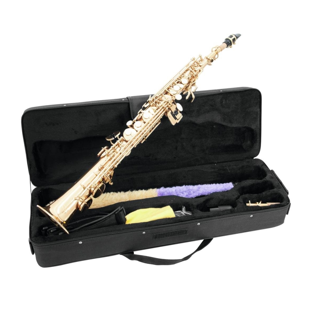 DIMAVERY SP-10 Bb Sopransaxophon, gold