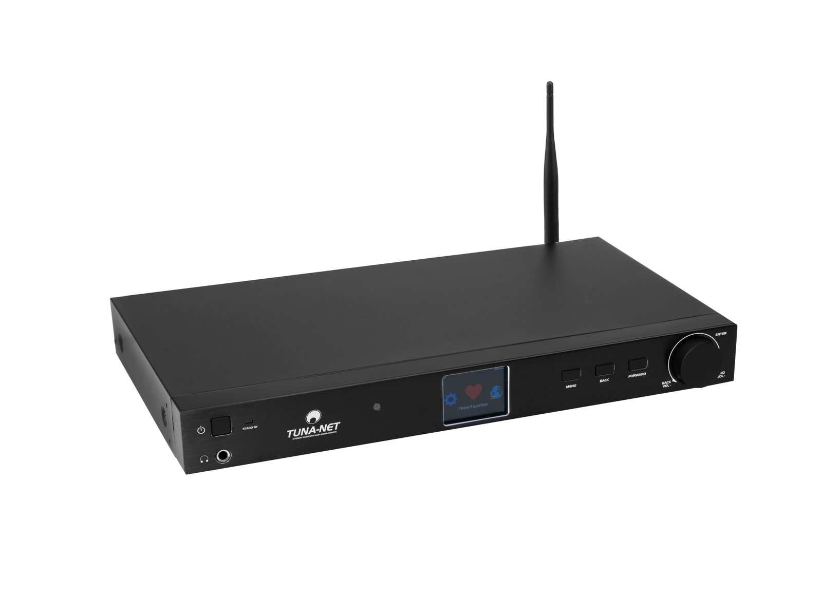 OMNITRONIC TUNA-NET 19" Internetradio mit DAB+ und Bluetooth