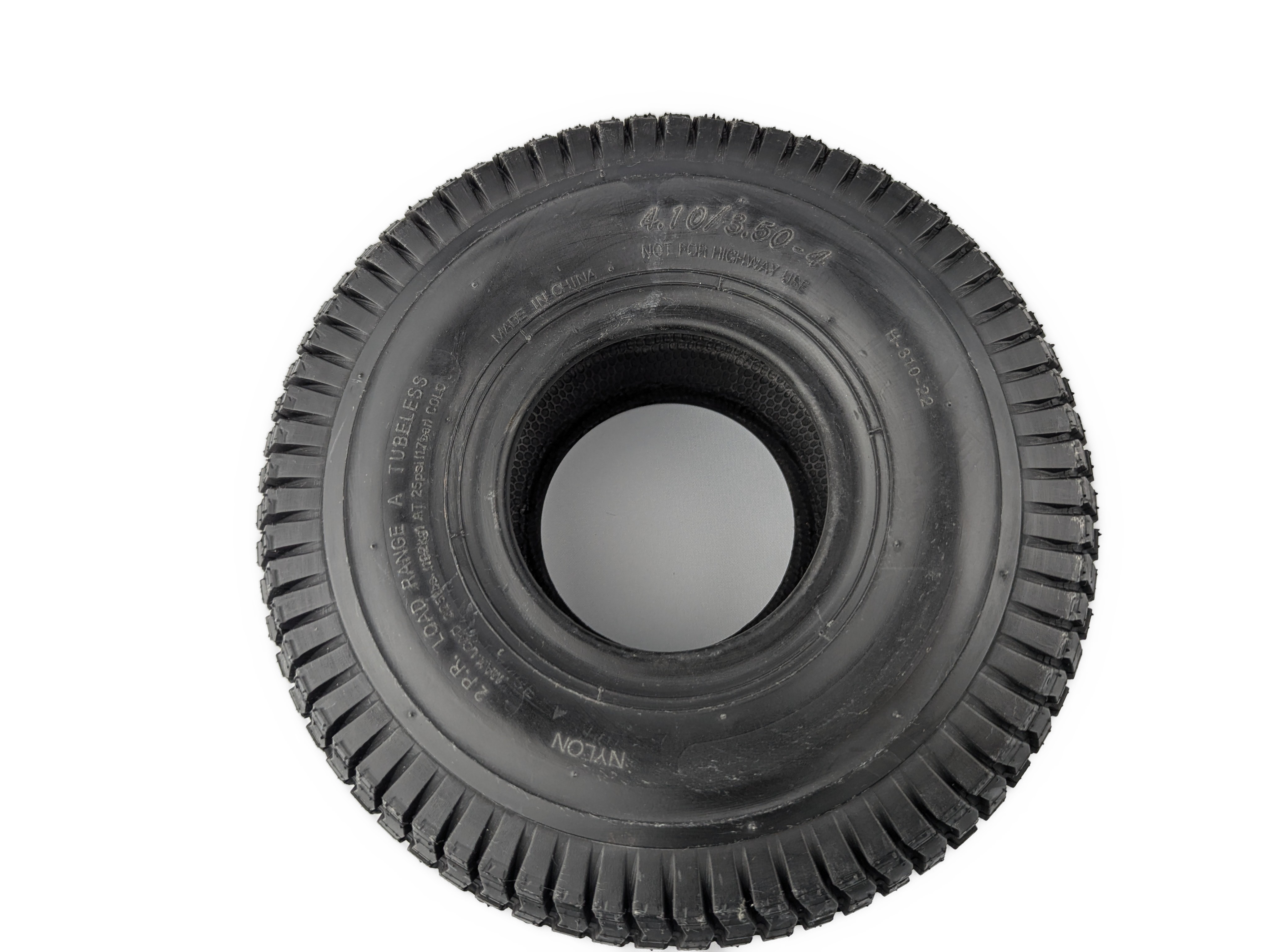 Bdt 1er SET: Decke (Ø 260 mm 4.10/3.50-4 2PR) + Schlauch (3.00-4'' TR87) f. Kettcar, Tretfahrzeuge, Bollerwagen, Babycar