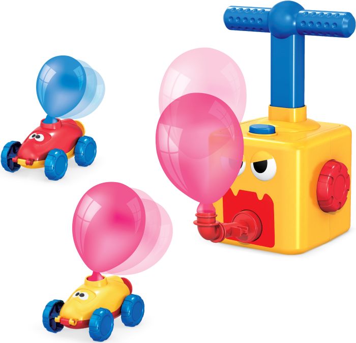 Ballonauto mit Starter, 9-teilig