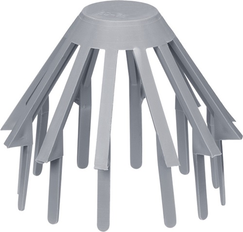 Laubfangkorb DN 85/100 D.85mm PVC-U PROTEKTOR - VPE: 4