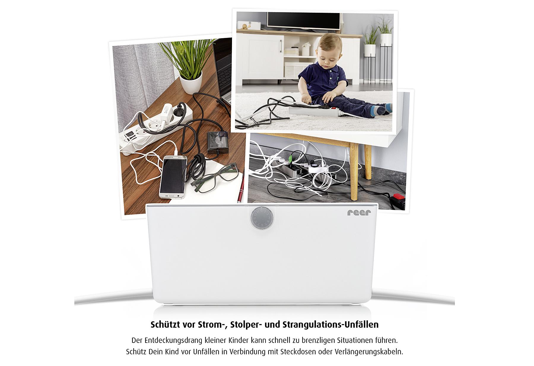 reer Kabelbox 'CableGuard' - VPE: 4