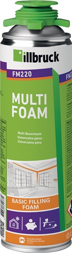 1K-PUR-Schaum FM220 500 ml B2 gelb m.Einw.-Handsch.Dose ILLBRUCK