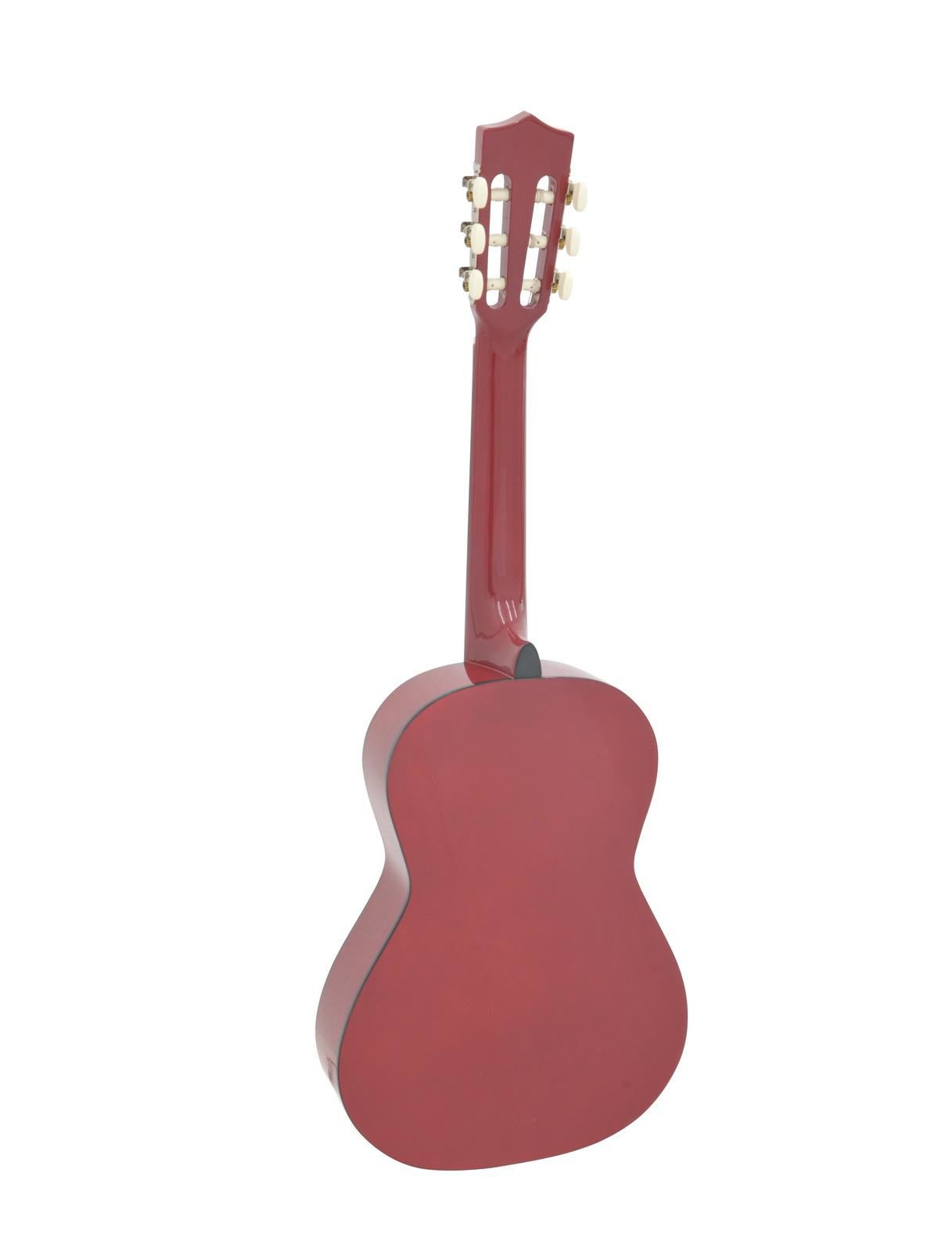 DIMAVERY AC-303 Klassikgitarre 1/2, rot