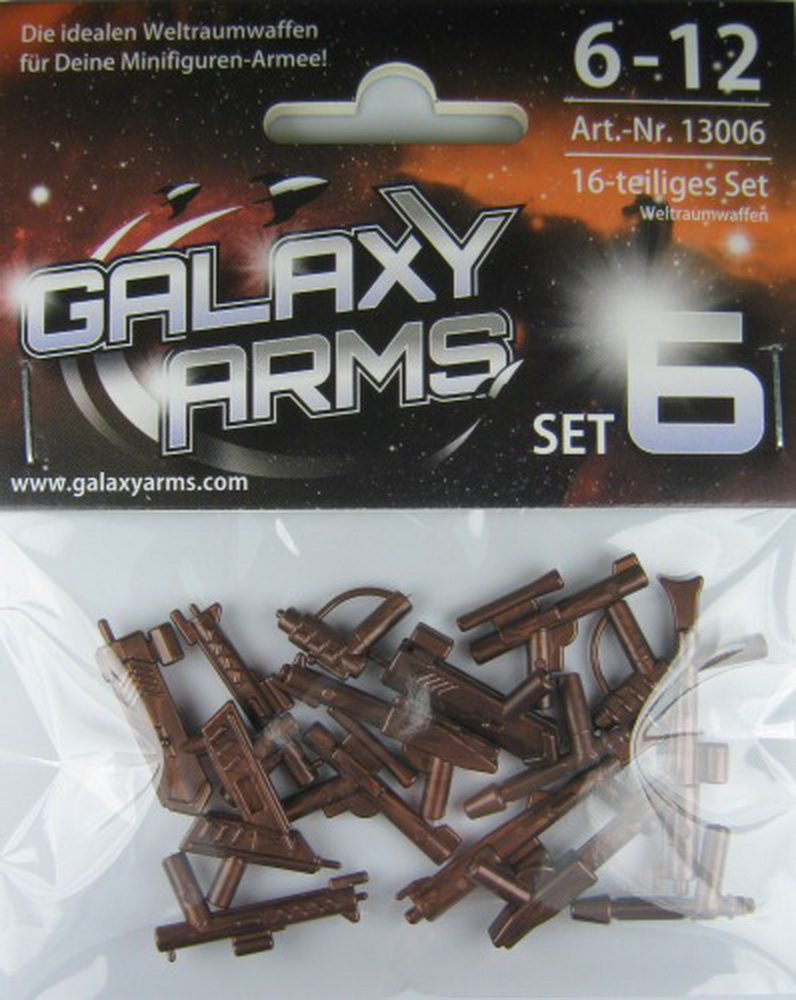 GALAXYARMS Set 6, Kupfer, 16-teilig, 1 Set