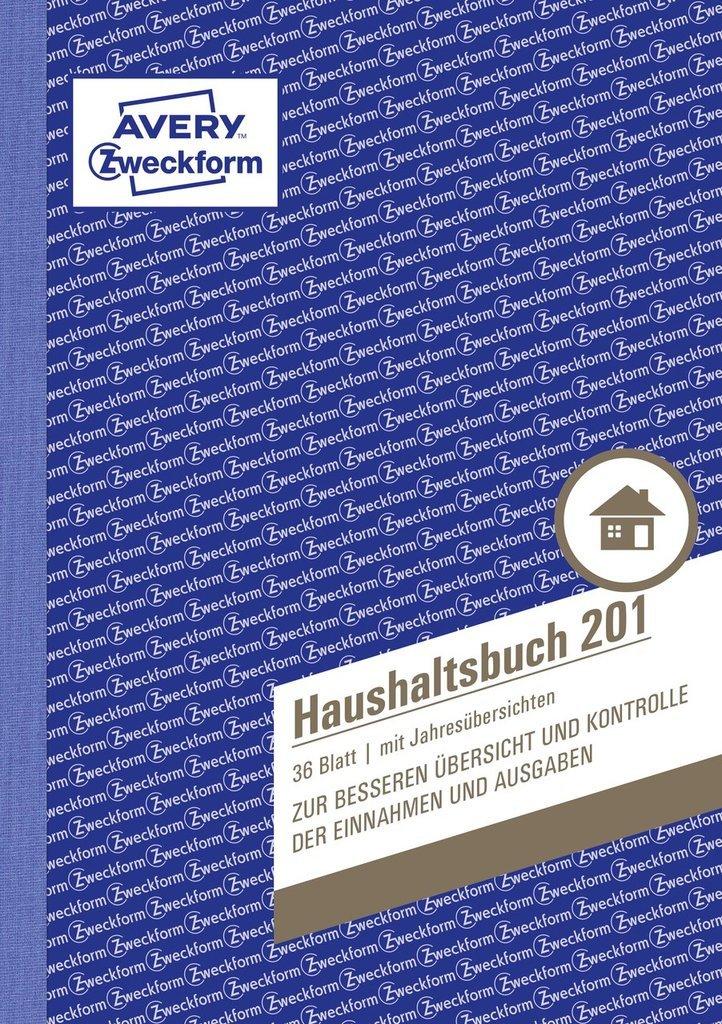 AVERY ZWECKFORM Haushaltsbuch A5 36Blatt