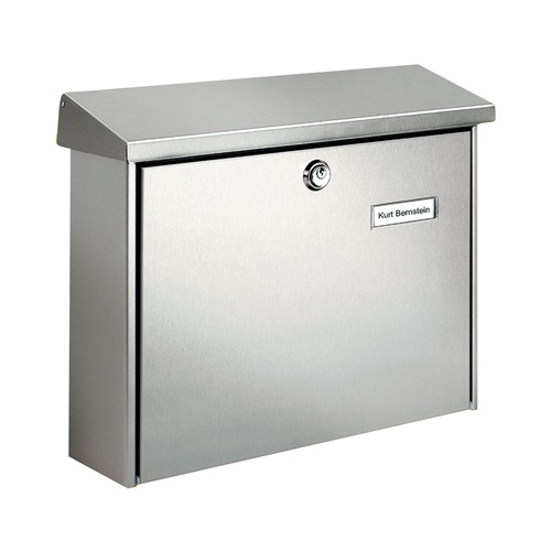 Briefkasten Amrum 3867 Ni H.320mm B.377mm T.115mm VA DIN C4 BURG-WÄCHTER