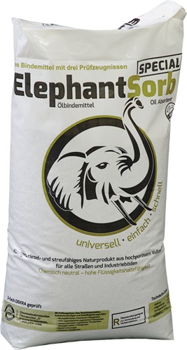 Chemikalien- u.Ölbindemittel Elephant Sorb Spezial Inh.40 l/ca.15kg RAW