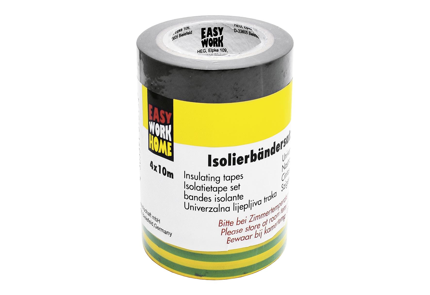 EASY WORK Isolierbändersatz 4 Rollen
