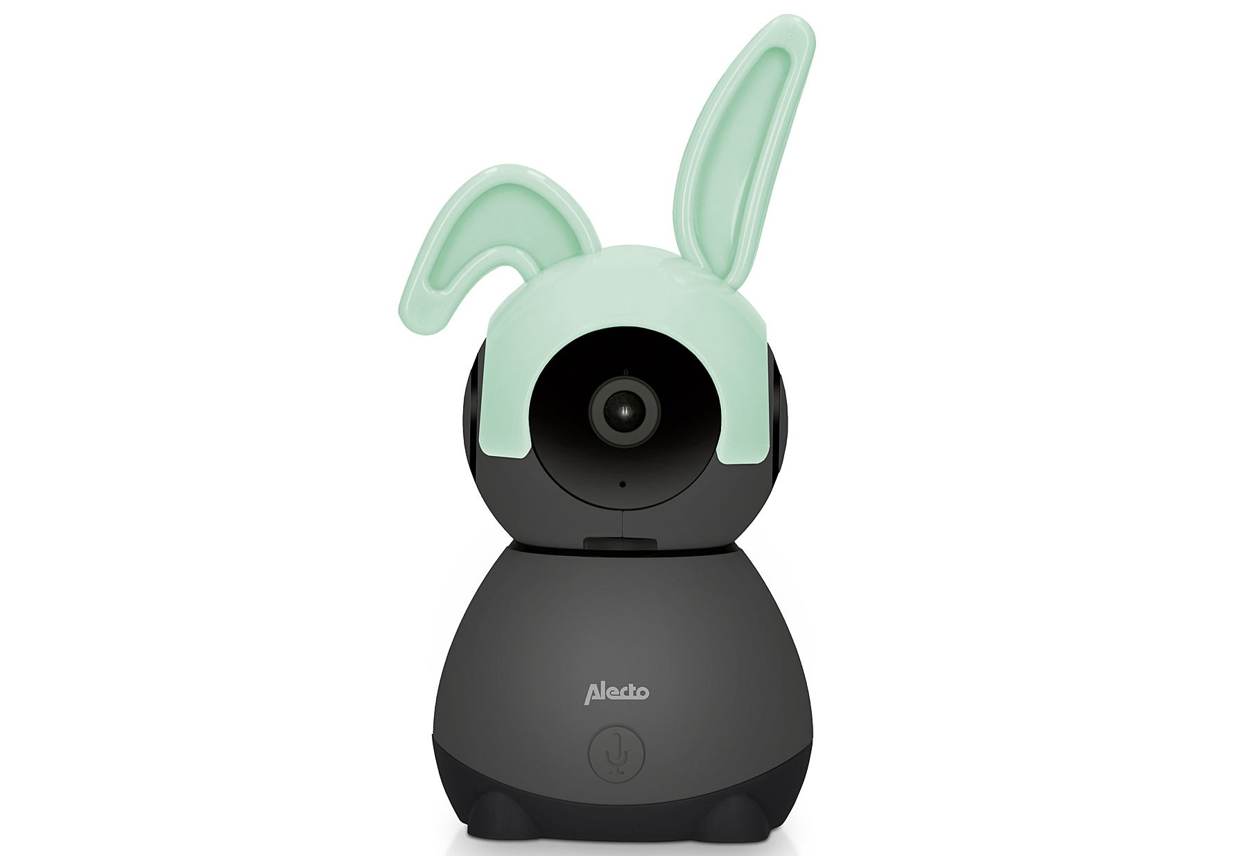 ALECTO Smartbaby10 wlan-Babyphone mit Kamera SMARTBABY10BK WLAN-Babyphone, Aufsatz für die Kamera, Halterung für die Wandmontage, Handbuch NL / EN / DE / FR, Universal-Handbuch