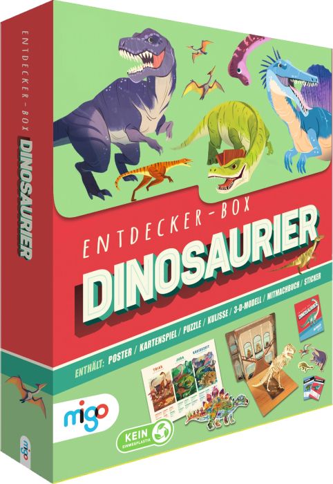 Entdecker-Box: Dinosaurier