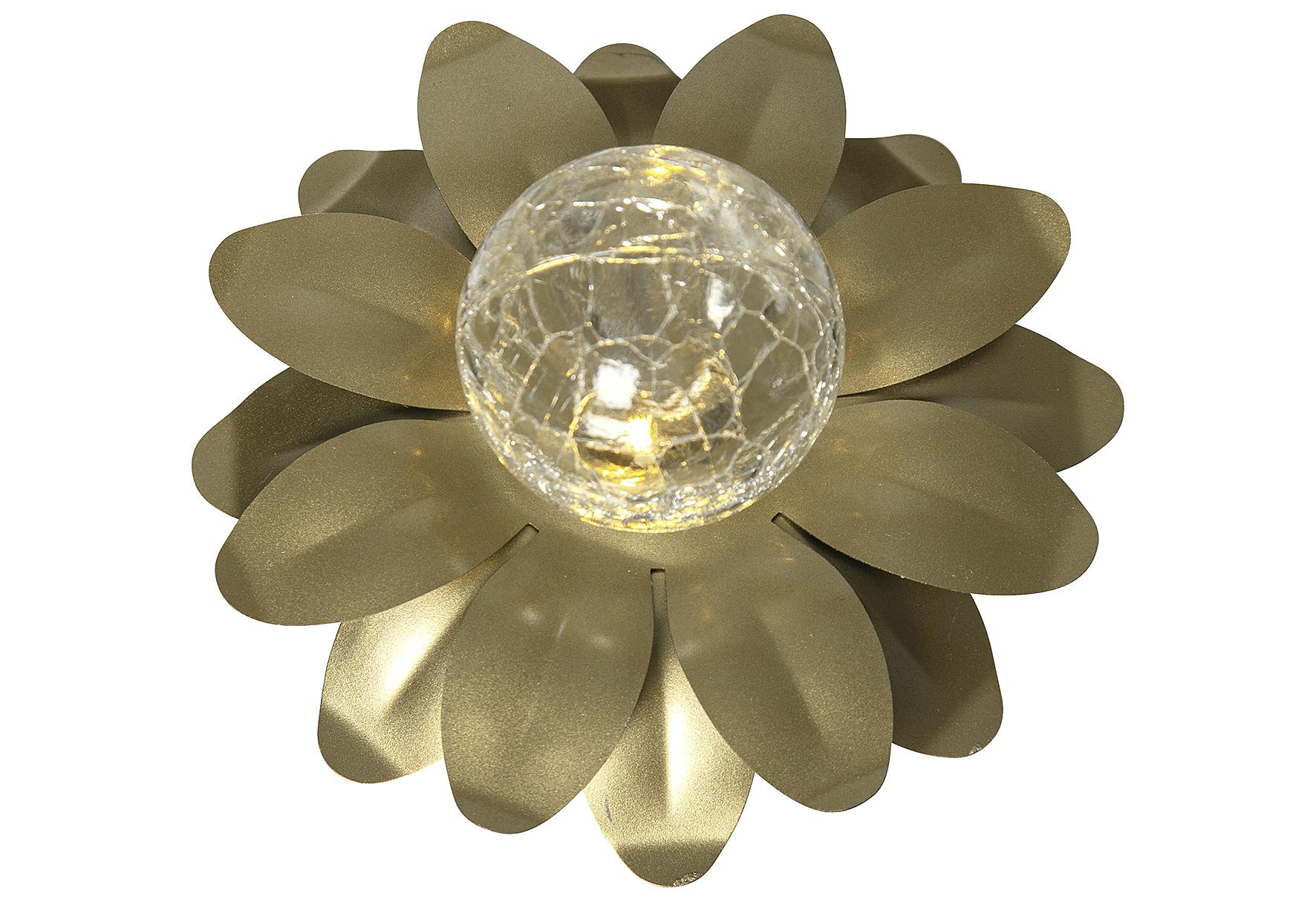 STAR TRADING LED Solardekoblume 'Lilly' 3er Pack