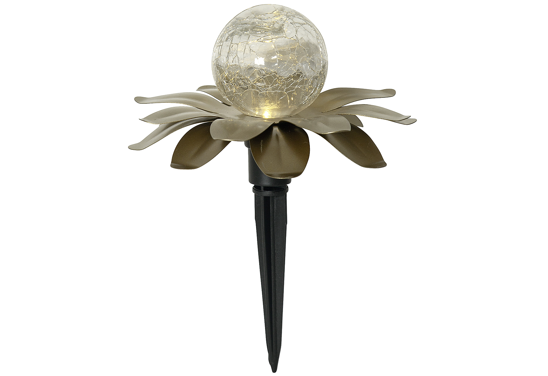 STAR TRADING LED Solardekoblume 'Lilly' 3er Pack