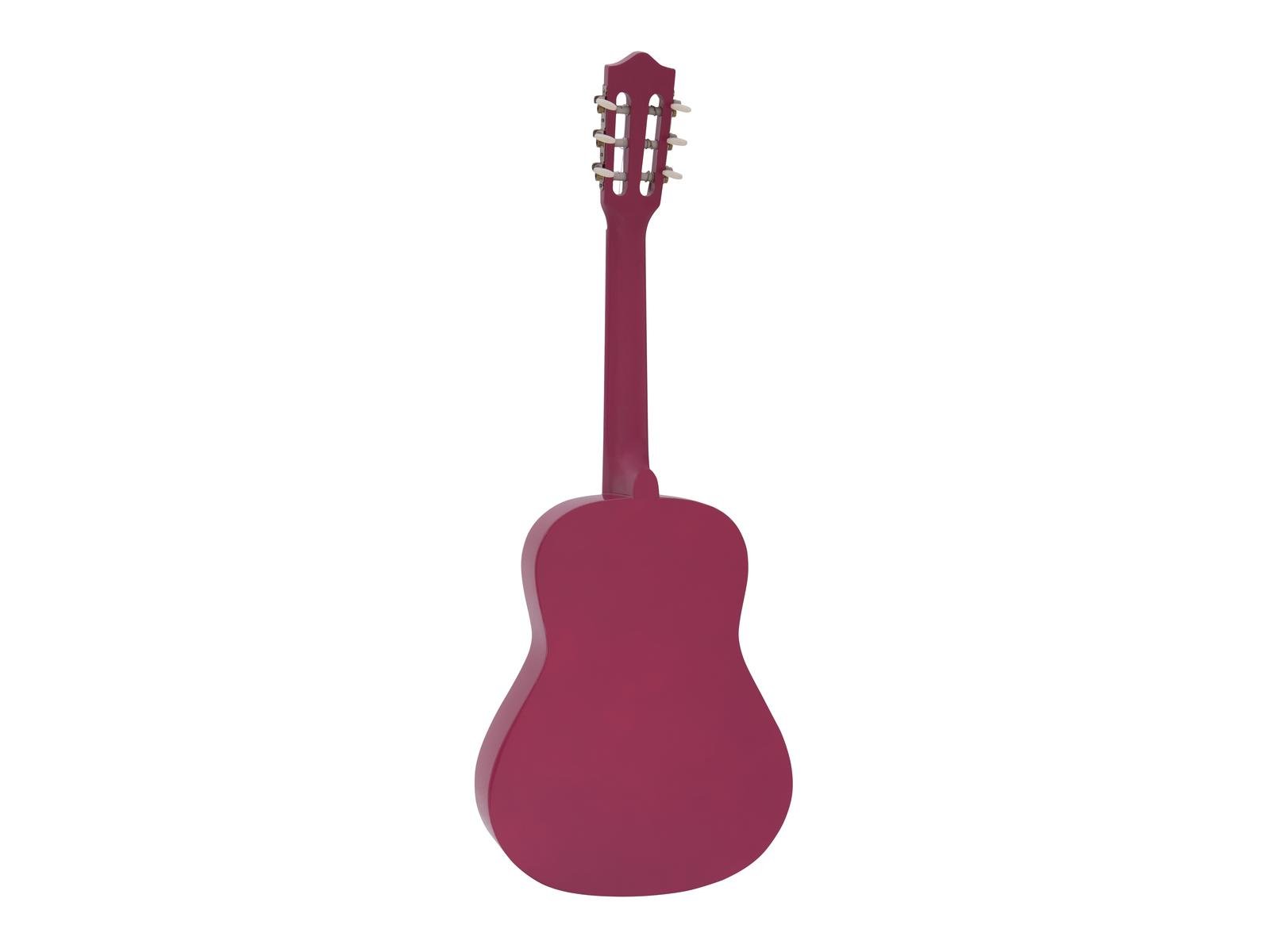 DIMAVERY AC-303 Klassikgitarre 3/4, pink