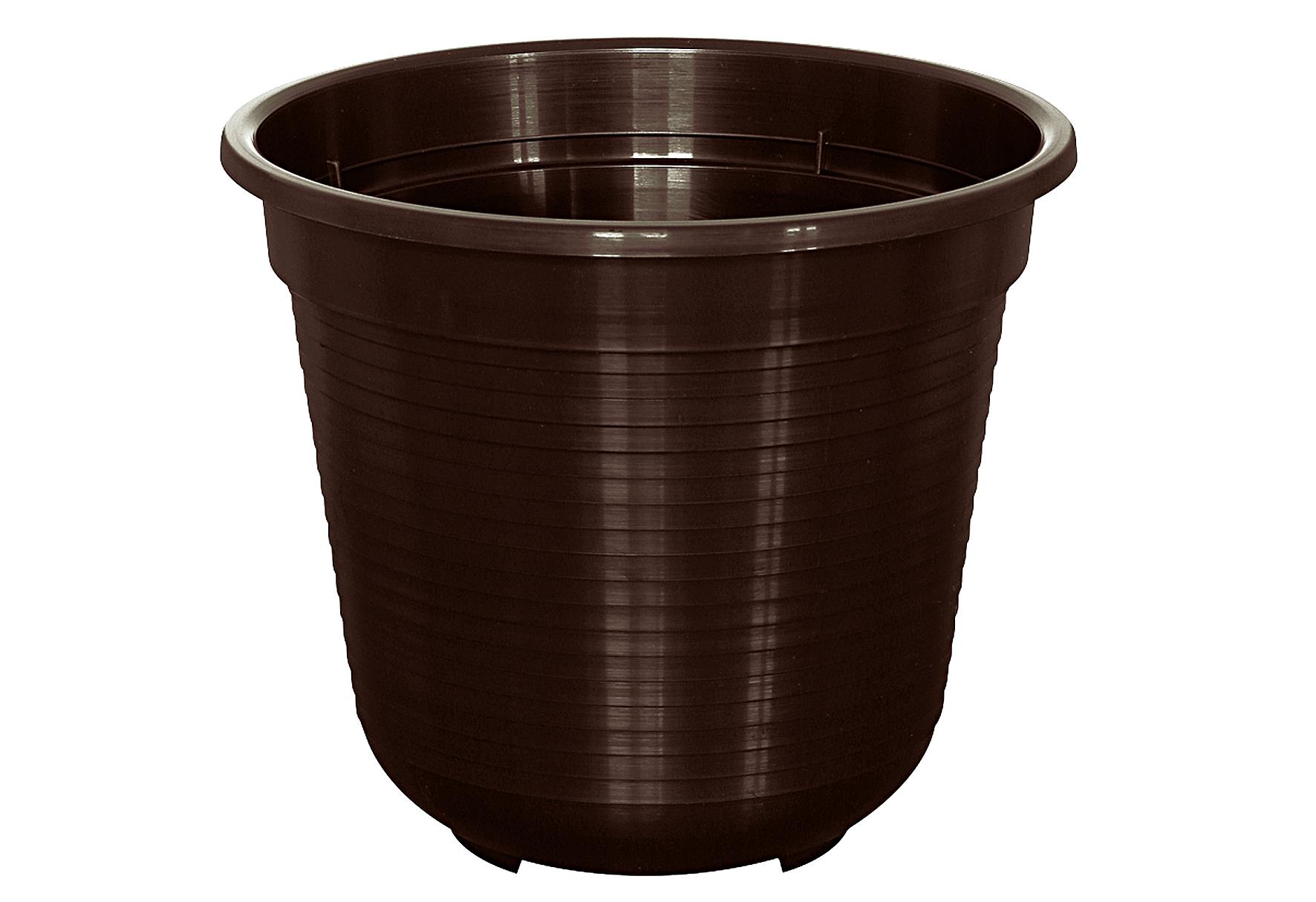 GELI Pflanztopf Standard 14cm braun - VPE: 20