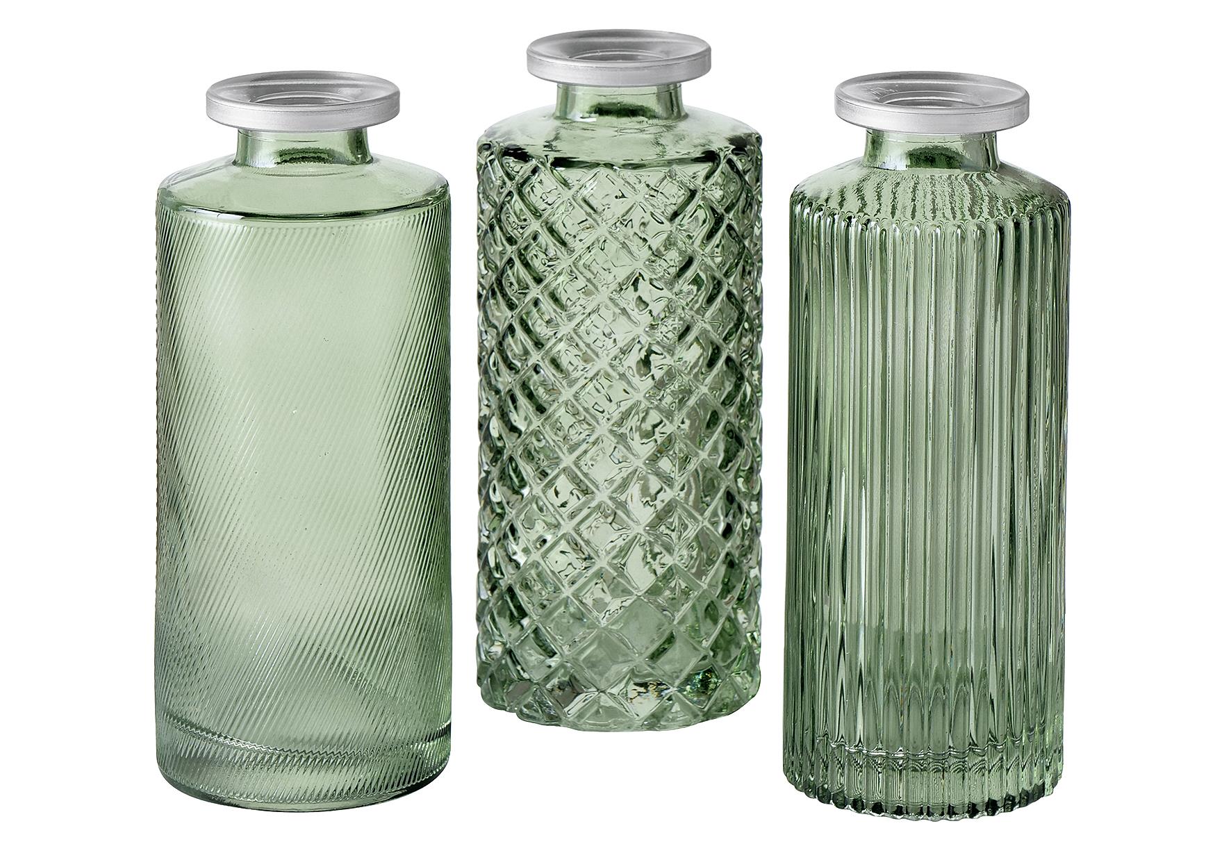 BOLTZE Vase 'Adore' 3fach sortiert