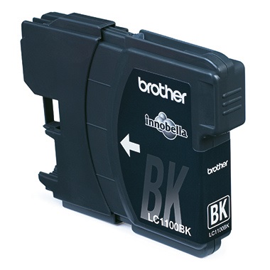 Brother Tintenpatrone LC1100BK 450Seiten schwarz