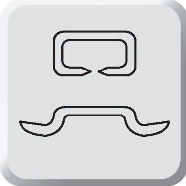 NOVUS Elektroheftgerät B 100EL 024-0085 max. 40Bl. l.gr/sw