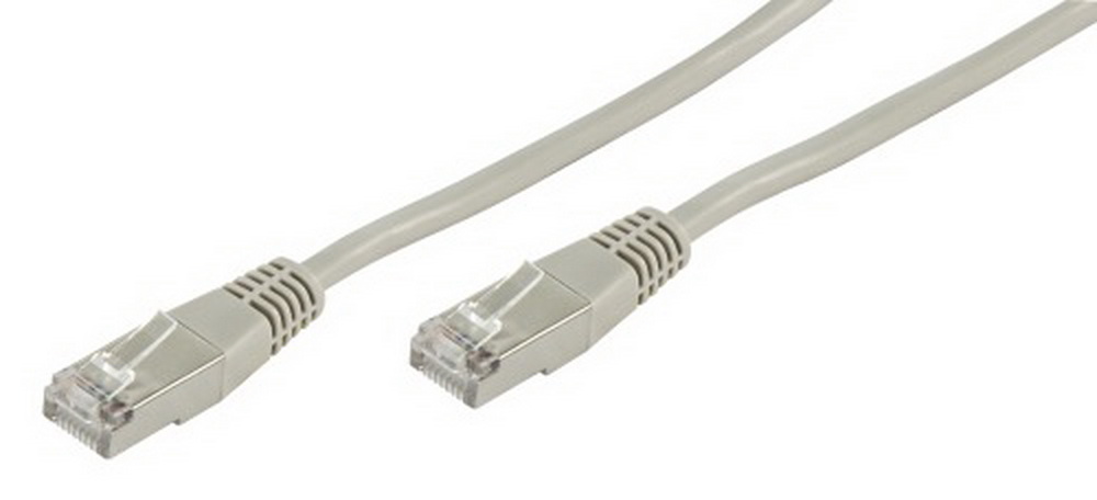 Netzwerk-Kabel CAT-6 Patchkabel 30,0m grau, für 1 GBit Netzwerke