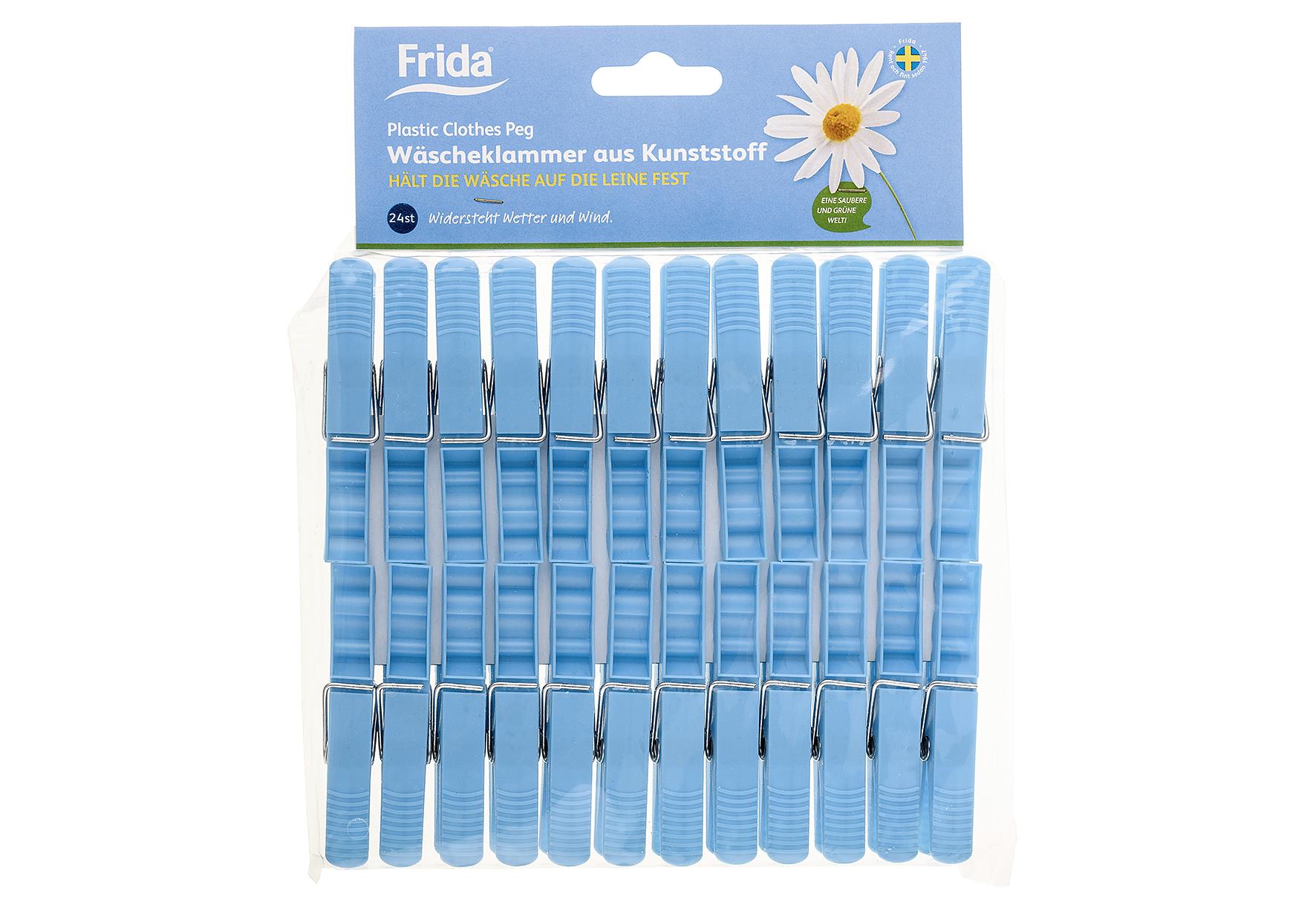 FRIDA Wäscheklammer 24 Stück x 10 Pack = 240 Stück