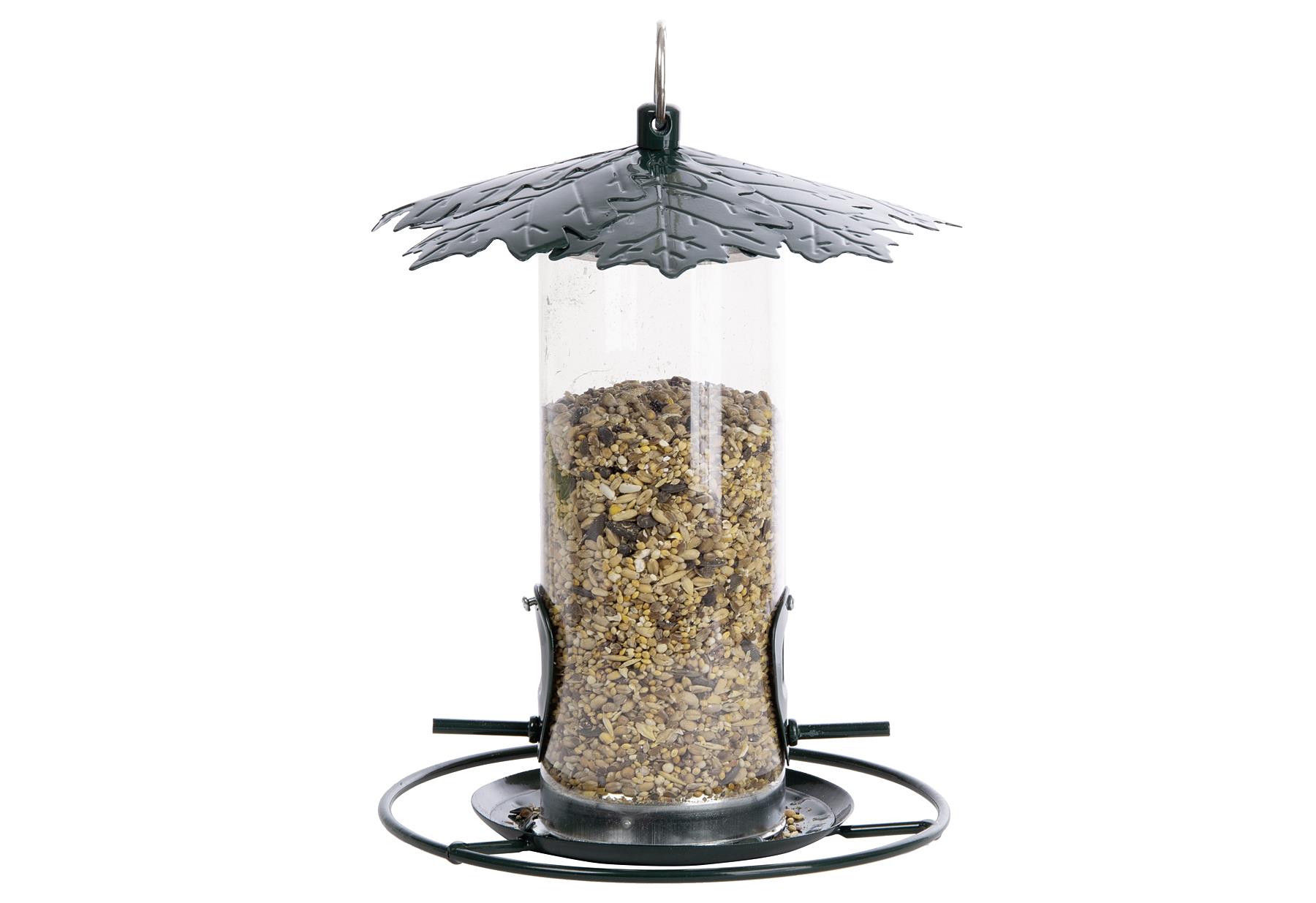 ESSCHERT DESIGN Vogelfuttersilo 'Blätterdach'